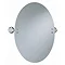 Heritage - Clifton Oval Swivel Mirror - Chrome - ACC17 Large Image