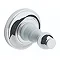 Heritage - Clifton Robe Hook - Chrome - ACC10 Large Image