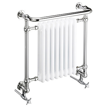 Heritage - Clifton Wall Mounted Heated Towel Rail - AHC101 Profile Large Image