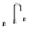 Heritage Dartmouth 3 Taphole Basin Mixer - Chrome