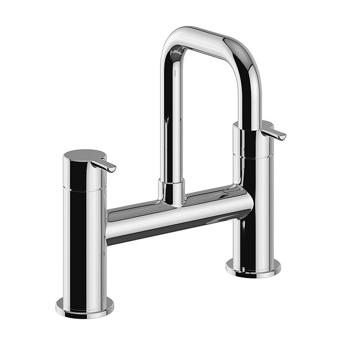 Heritage Dartmouth Bath Filler - Chrome