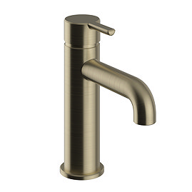 Heritage Dartmouth Mono Basin Mixer - Brushed Brass