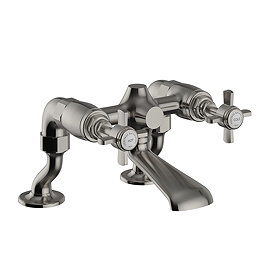 Heritage Dawlish Bath Filler - Brushed Nickel