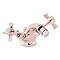 Heritage Dawlish Bidet Mixer with Pop-up Waste - Rose Gold - TDCRG05 Large Image