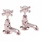 Heritage Dawlish Short Nose Basin Taps - Rose Gold - TDCRGS00 Large Image