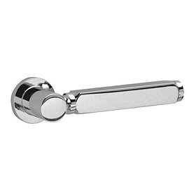 Heritage Deco Chrome Cistern Lever - CDC01 Large Image