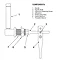 Heritage Deco Rose Gold Cistern Lever - CDRG01 Profile Large Image