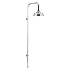 Heritage Deluxe Fixed Kit with Rose - Chrome - STC17 Large Image