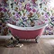 Heritage Devon Double Ended Slipper Cast Iron Bath (1800x770mm) with Feet  Feature Large Image