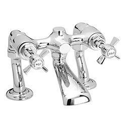 Heritage - Dawlish Bath Filler - Chrome - TDCC072 Large Image