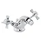 Heritage - Dawlish Bidet Mixer with Pop-up Waste - Chrome - TDCC05 Large Image