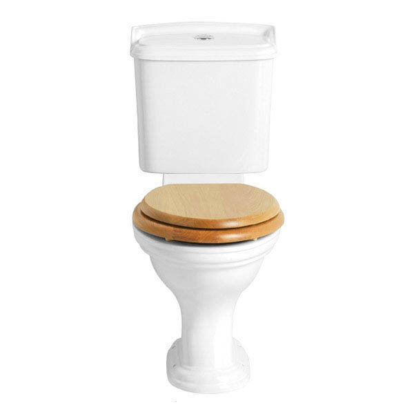 Heritage Dorchester Bottom Outlet Close Coupled WC & Dual Flush Cistern Large Image