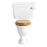 Heritage - Dorchester Close Coupled Comfort Height WC & Landscape Cistern - Various Lever Options La
