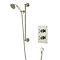 Heritage - Dawlish Concealed Valve with Adjustable Riser - Vintage Gold - SDCDUAL04 Large Image