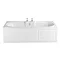 Heritage Dorchester Double Ended 2TH Bath with Solid Skin (1700x750mm) Large Image