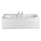 Heritage Dorchester Double Ended 2TH Bath with Solid Skin (1800x800mm) Large Image
