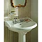 Heritage - Dorchester Medium Basin & Tall Pedestal - Various Tap Hole Options Profile Large Image