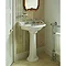 Heritage - Dorchester Medium Basin & Tall Pedestal - Various Tap Hole Options Feature Large Image