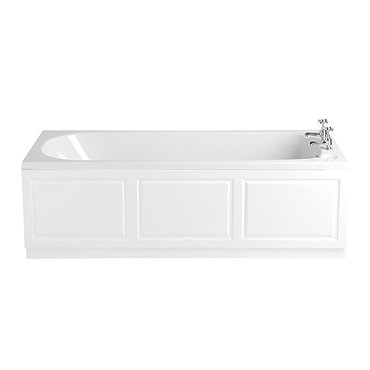 Heritage Dorchester Single Ended Bath with Solid Skin (1700x700mm)  Profile Large Image