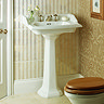 Heritage - Dorchester Square Basin & Pedestal - 2 or 3 Tap Hole Options Profile Large Image