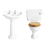 Heritage Dorchester Traditional 4-Piece Bathroom Suite  Standard Large Image