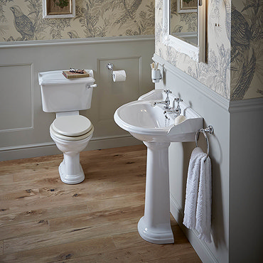 Heritage Dorchester Traditional 4-Piece Bathroom Suite  Profile Large Image
