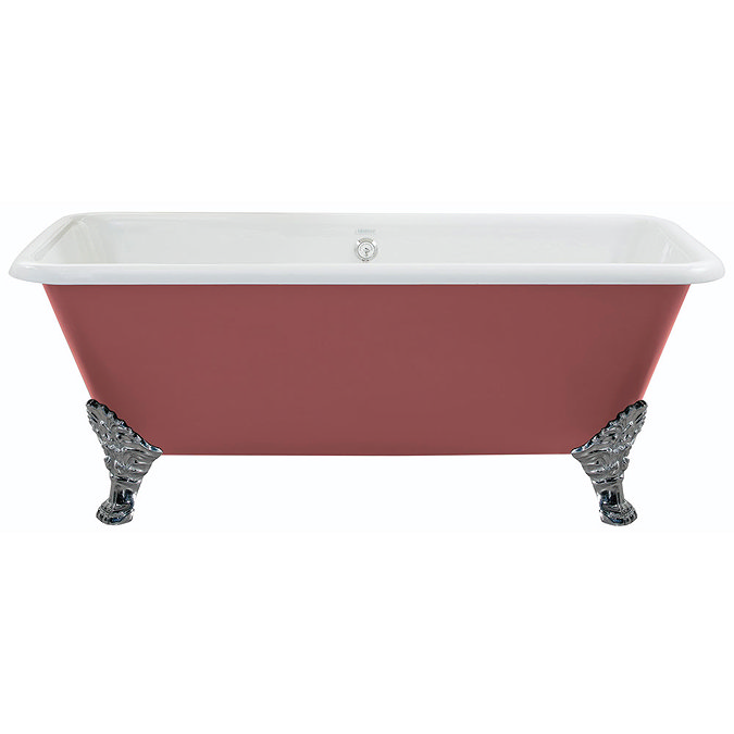 Heritage Dorset Double Ended Cast Iron Bath (1700 x 810mm) with Feet Large Image