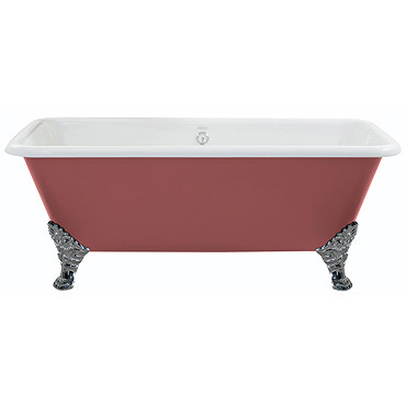 Heritage Dorset Double Ended Cast Iron Bath (1700 x 810mm) with Feet Profile Large Image