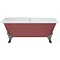 Heritage Dorset Double Ended Cast Iron Bath (1700 x 810mm) with Feet Large Image