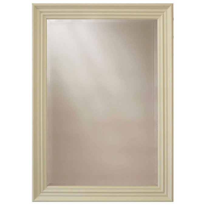 Heritage Edgeware Mirror (910 x 660mm) - Cream Large Image