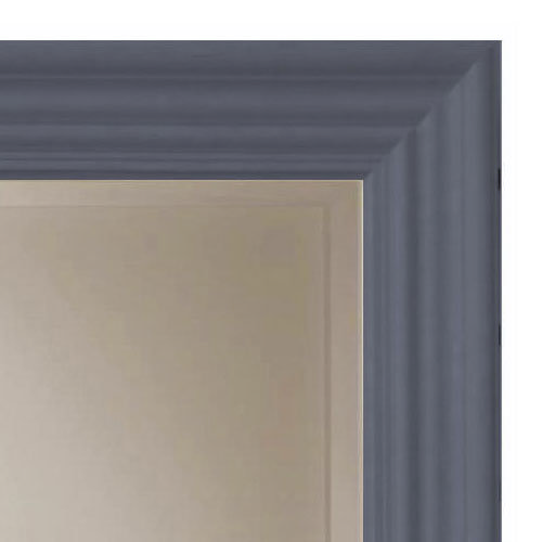 Heritage Edgeware Mirror (910 x 660mm) - Slate Grey Profile Large Image
