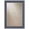 Heritage Edgeware Mirror (910 x 660mm) - Slate Grey Large Image
