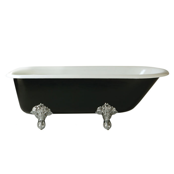Heritage Essex 0TH Roll Top Cast Iron Bath (1700x770mm) with Feet Large Image