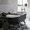 Heritage Essex 2TH Roll Top Cast Iron Bath (1700x770mm) with Feet  Standard Large Image
