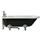 Heritage Essex 2TH Roll Top Cast Iron Bath (1700x770mm) with Feet Large Image