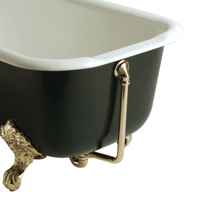 Heritage - Exposed Bath Waste & Overflow - Vintage Gold - THA16 Large Image