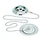 Heritage - Exposed Bath Waste & Overflow with Porcelain Plug - Chrome - THC16P Profile Large Image