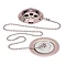 Heritage Exposed Bath Waste & Overflow with Porcelain Plug - Rose Gold - THRG16P Profile Large Imag