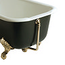 Heritage - Exposed Bath Waste & Overflow with Porcelain Plug - Vintage Gold - THA16P Large Image