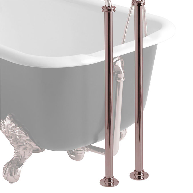 Heritage Freestanding Stand Pipes - Rose Gold - THRG20 Profile Large Image