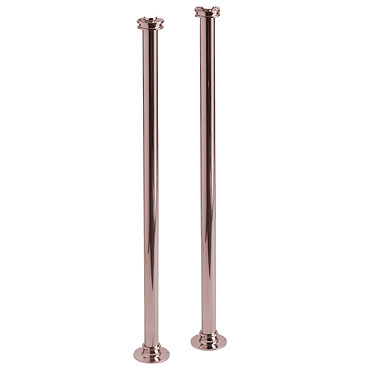 Heritage Freestanding Stand Pipes - Rose Gold - THRG20  Profile Large Image