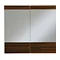 Heritage - Fresso 700mm Mirror Wall Cabinet - 2 Colour Options Large Image