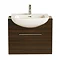 Heritage - Fresso 700mm Wall Hung Vanity Unit - 2 Colour Options Large Image