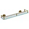 Heritage - Glass Gallery Shelf - Bronze - AHBR08 Large Image