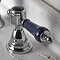 Heritage Glastonbury Midnight Blue Bidet Mixer with Pop-up Waste - TGRBL05  Profile Large Image