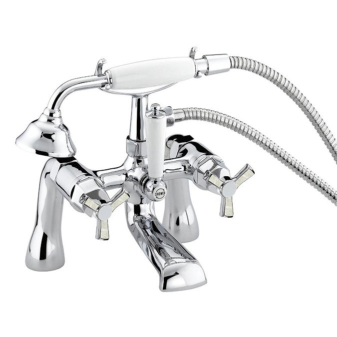 Heritage Gracechurch Mother of Pearl Bath Shower Mixer - TGRDMOP02 Large Image