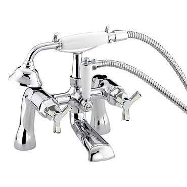 Heritage Gracechurch Mother of Pearl Bath Shower Mixer - TGRDMOP02  Profile Large Image