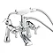 Heritage Gracechurch Mother of Pearl Bath Shower Mixer - TGRDMOP02 Large Image