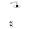 Heritage Gracechurch Recessed Shower with Deluxe Fixed Head Kit - Chrome - SGRDDUAL02 Large Image