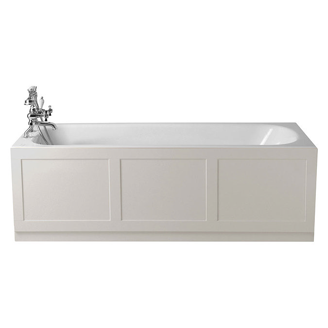 Heritage Grampian Single Ended Cast Iron Bath (1800x800mm) Profile Large Image